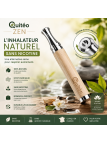 Quitéo Zen - Inhalateur Naturel Sans Nicotine aux Huiles Essentielles