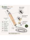 Quitéo Relax - Inhalateur Naturel Sans Nicotine Pendentif aux Huiles Essentielles