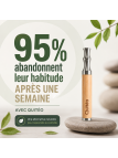 Quitéo Relax - Inhalateur Naturel Sans Nicotine Pendentif aux Huiles Essentielles