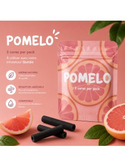 Recharge Quitéo Pomelo - 3 Filtres Aromatiques Pamplemousse Rose